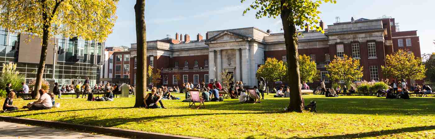 Gilbert Square in the autumn sun